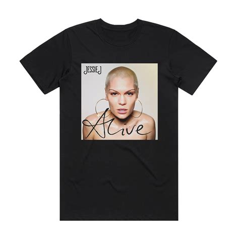 Jessie J Alive Album Cover T-Shirt Black – ALBUM COVER T-SHIRTS