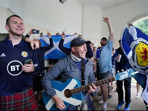 Euro 2020 in pictures: Scotland fans descend on London…