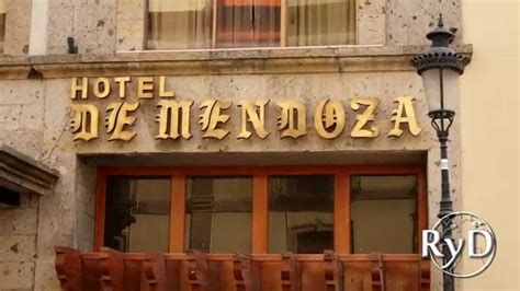 HOTEL DE MENDOZA - GUADALAJARA - YouTube