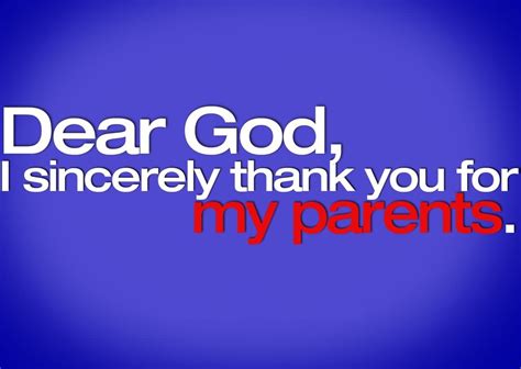 Dear God I Sincerely Thank You For My Parents JattDiSite.com | Thankful ...