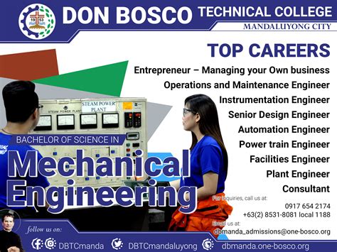 Higher Education — Don Bosco Technical College