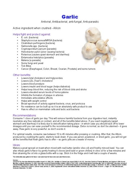 Garlic | PDF | Garlic | Bacteria