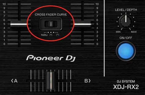 Configuracion crossfader – Pioneer DJ