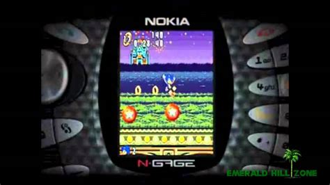 Sonic N (Nokia N Gage) - Retro Video Game Commercial / Ad - YouTube