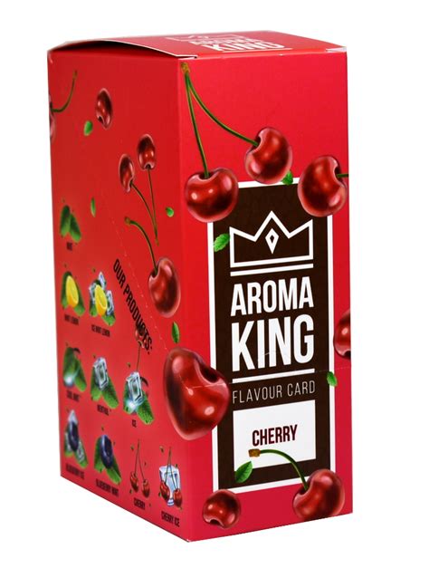 Aroma King Flavour Card - Cherry - Box of 25