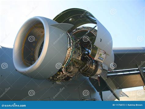 C-17 Military Aircraft Engine Stock Photography - Image: 1175072