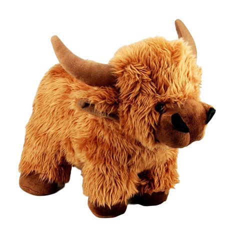 Highland Cow Stuffed Animal 19"/48cm Soft plush toy Souvenirs of ...