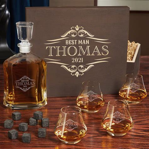 Engraved Whiskey Decanter Set - Gifter World