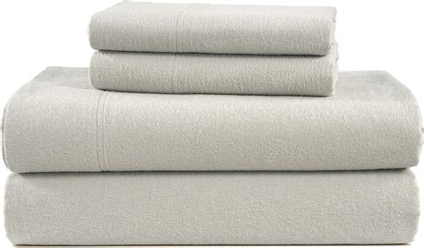 Amazon.com: LANE LINEN Cotton Flannel Bed Sheets King Size - Brushed for Extra Softness - 100% ...