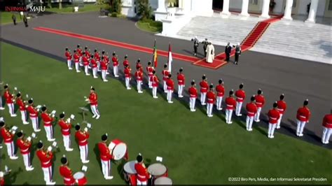 Senegal National Anthem | Welcoming Ceremony of New Ambassador For Indonesia - YouTube