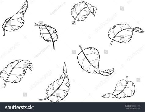 11,343 Falling Leaves Drawing Images, Stock Photos & Vectors | Shutterstock