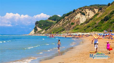 Agios Stefanos Beach Corfu / Agios Stefanos, Corfu, Greece Stock Photo: 48274651 - Alamy