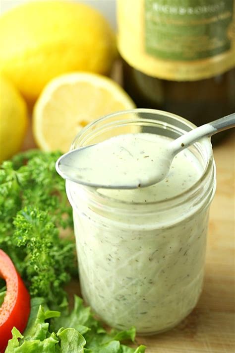 Creamy Herb Greek Yogurt Dressing – Must Love Home