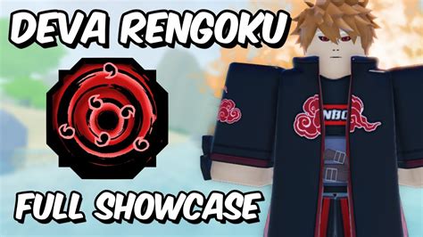 NEW Deva Rengoku Bloodline FULL SHOWCASE | Shindo Life Deva Sengoku ...