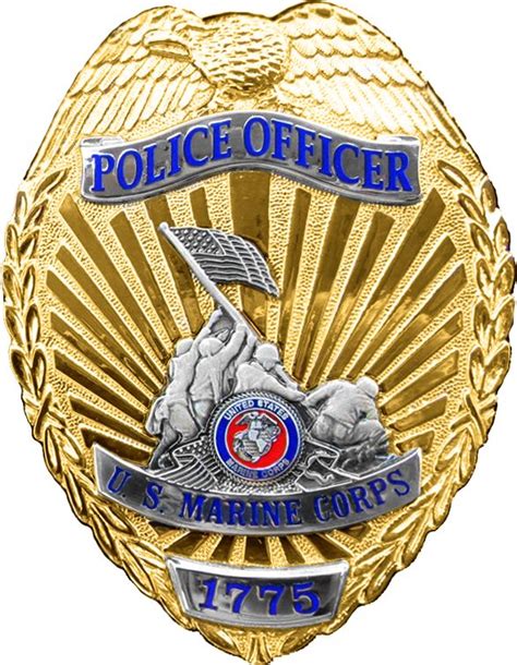 a police badge is shown on a white background