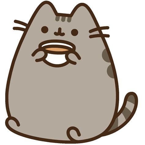 a cartoon cat with an angry look on its face