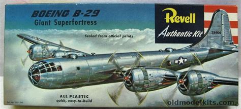 Revell 1/135 B-29 Giant Superfortress - Pre 'S' Kit- Great Britain Issue, H208