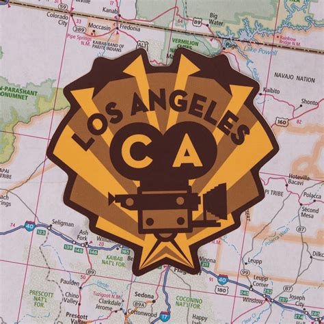 Los Angeles California Sticker – Vagabond Heart