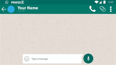 Whatsapp Chat Template | Behance