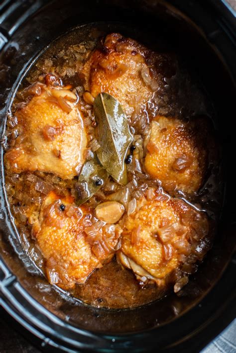 Slow Cooker Chicken Adobo - The Magical Slow Cooker