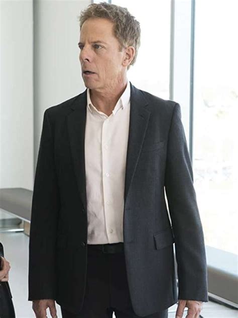 Greg Germann Grey’s Anatomy Black Coat - The American Outfit