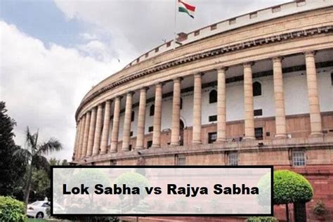 Difference Between Lokhasabha And Rajasabha Presentation