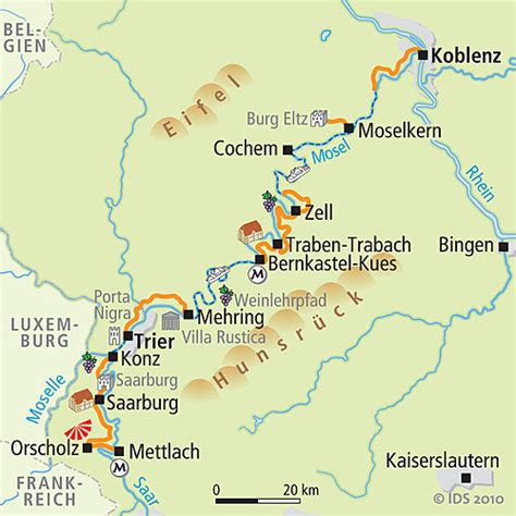 Moselle River Map : Can Anyone Give The Image Of River Rhine In World ...