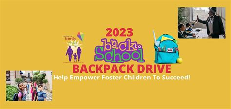 2023 Back To School Backpack Drive for Foster Children, 1825 NW 167th St suite 102, Miami ...