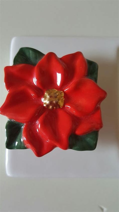 Nora Fleming Retired Poinsettia Christmas Blossom Mini Christmas A170 - NEW | Nora fleming ...