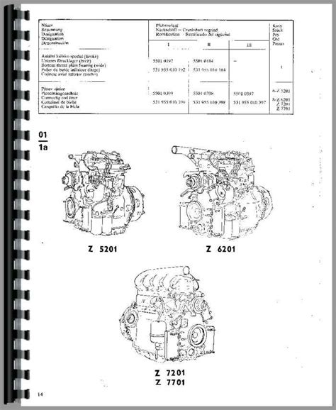 Zetor 7745 Tractor Parts Manual