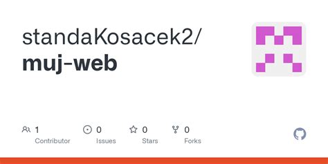 GitHub - standaKosacek2/muj-web