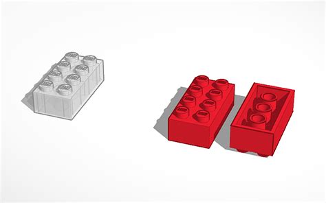 3D design Lego Brick | Tinkercad