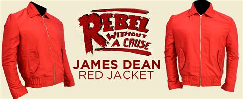 James Dean Rebellion Conventional Red Jacket