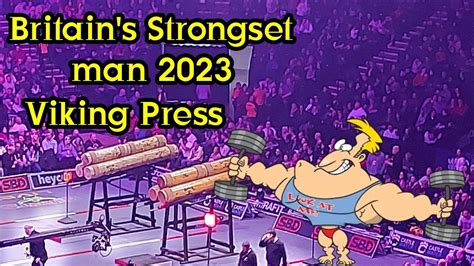 Britains strongest man sheffield the viking press - YouTube