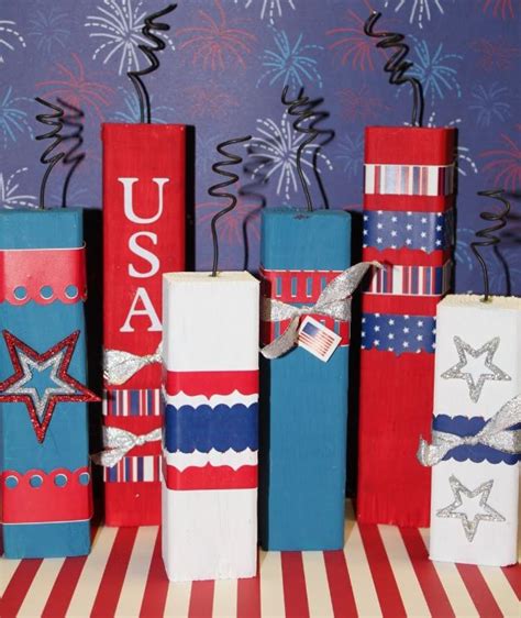 DIY fireworks | July crafts, 4th of july decorations, 4th of july