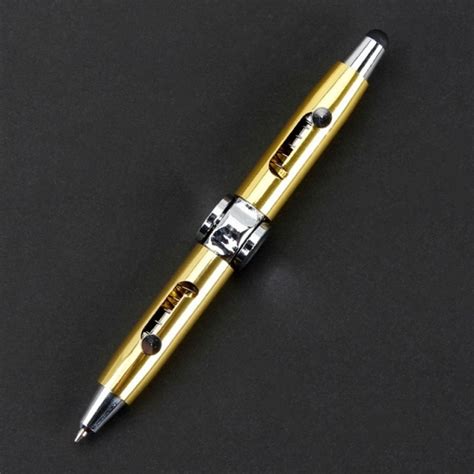 Upgrade Gold Pen Fidget Spinner For Stress Relief | Pen Fidget