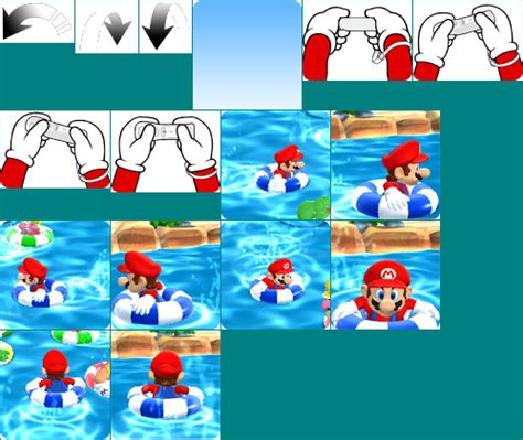 Wii - Mario Party 9 - Pianta Pool - The Spriters Resource