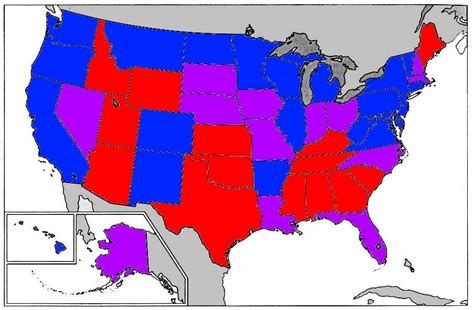 Political Maps Blog: Current U.S. Senate Map