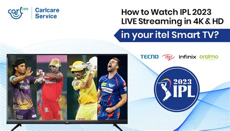 India | How to Watch IPL 2023 LIVE Streaming in 4K & HD in your itel ...