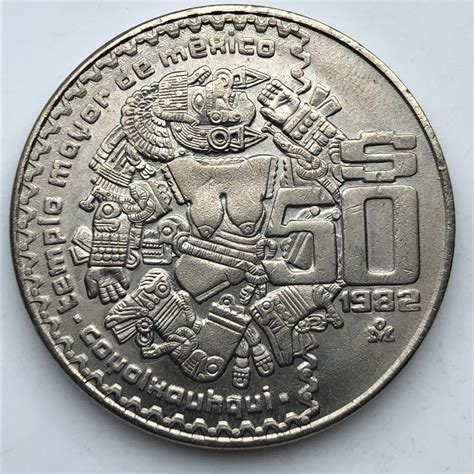 Mex23013 México 50 Pesos 1982 Au-unc Ayff | MercadoLibre