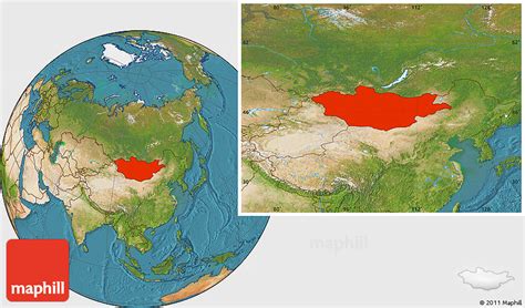 Where Is Mongolia On The World Map