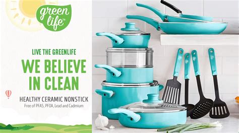 Amazon: GreenLife Ceramic Nonstick Cookware Set