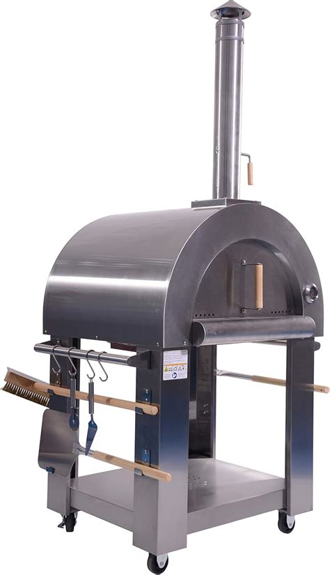 Fireking Large Stainless Steel Pizza Oven - Aldi UK - Ex Ten