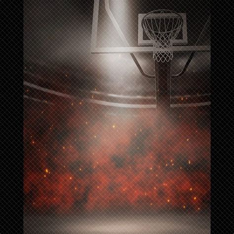 Basketball Sports Digital Backdrop – Hoop Sparks – Squijoo.com