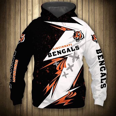 Cincinnati Bengals Hoodies Thunder graphic gift for men -Jack sport shop