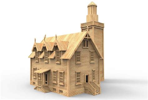 3D Wooden House Puzzle, 3D House Puzzle, Wooden House, House Puzzle, DIY House - Etsy