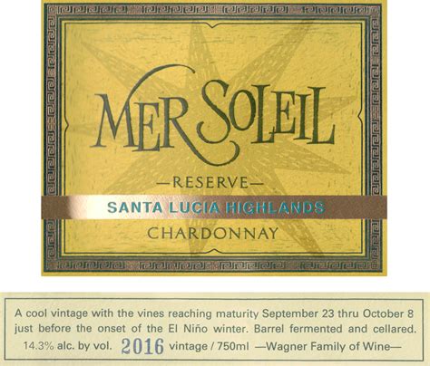 2016 Mer Soleil Chardonnay Reserve | Wine Library