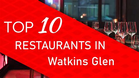 Top 10 best Restaurants in Watkins Glen, New York - YouTube