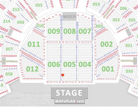 Seating Plan For Ovo Hydro Glasgow