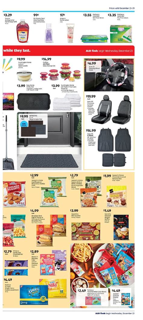 Aldi Weekly Ad Specials 12/23/2020 – 12/29/2020